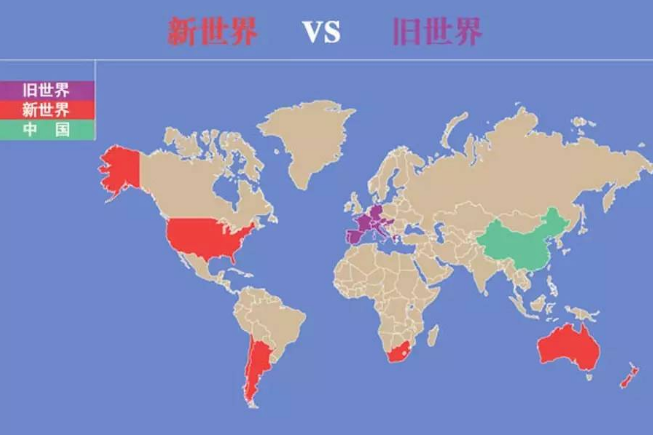 葡萄酒的新旧世界划分