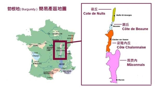 勃艮第精华产区简介