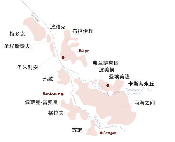 法国波尔多葡萄酒产区